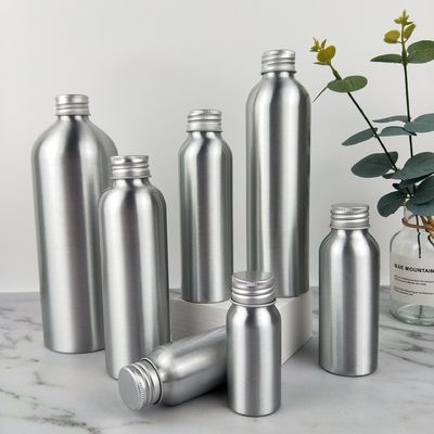 500ml カスタマイズされたカラー アルミニウムボトル パッケージと空の再充填水瓶