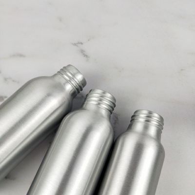 カスタマイズされたロゴ 化学処理のための100ml200mlアルミスポーツボトル受容