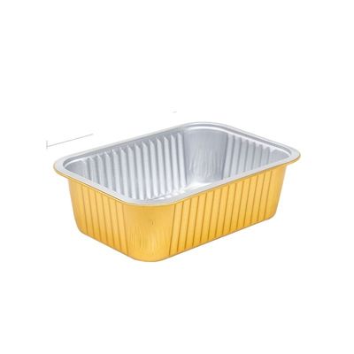 930ML容量のためのアルミホイル食器箱のカスタムオーダー受付