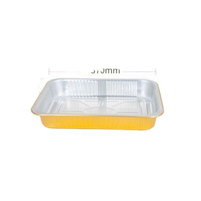 カスタム注文受付 環境に優しい レストラン用 4670ml アルミホイルトレイ