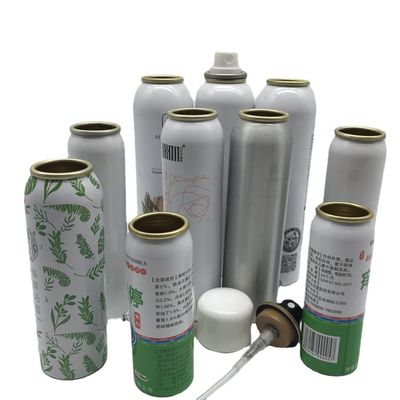 50ml 空のアルミニウムエアロソール あなたのビジネスのための耐久性のあるパッケージングソリューション